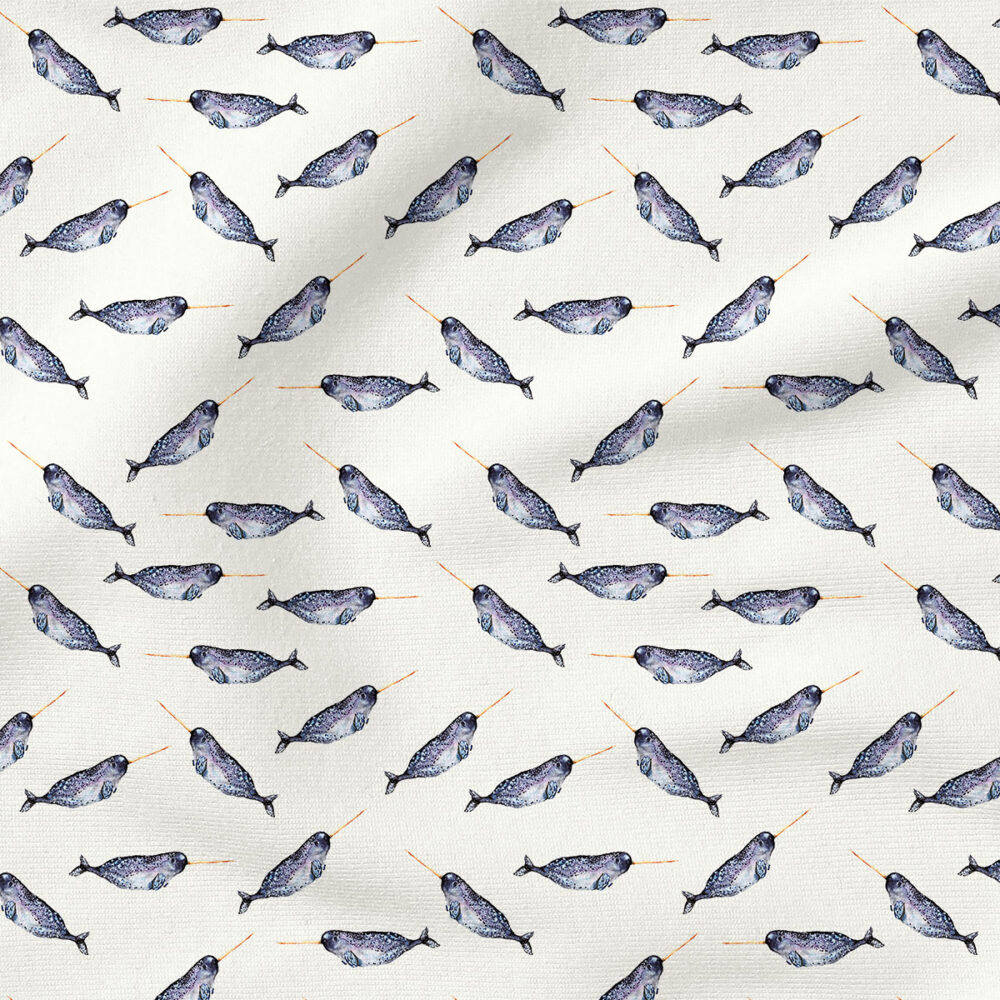 Narwhals | Animals, Children, Standard Designs Fabric Design | Sharon G Designs